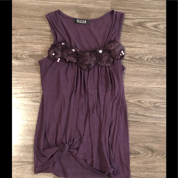 Floral Detailed Tank Top - Picture 1 of 1